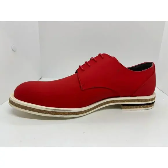 NWB FRANCE Robert Clergerie BRUCE Dull Corail Coral Nubuck Suede LoaferShoes 9.5